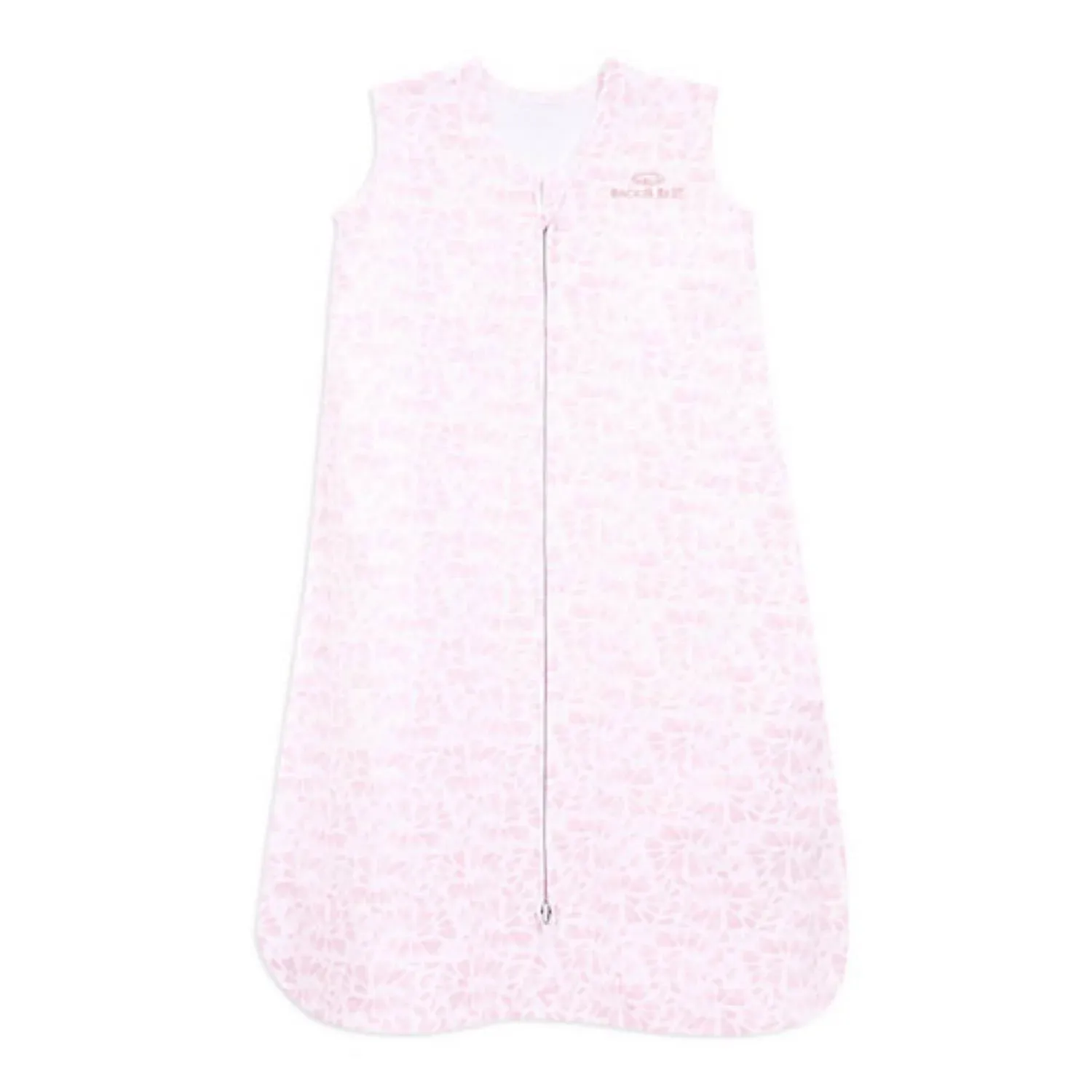 Halo Small Tossed Hearts Sleepsack Cotton Wearable Blanket in Pink