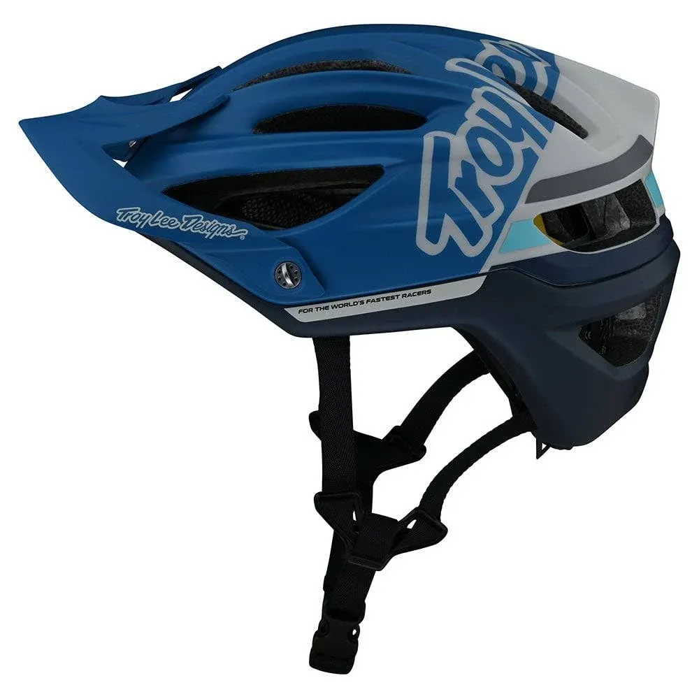 Troy Lee Designs A2 MIPS Helmet; Silhouette Blue Small