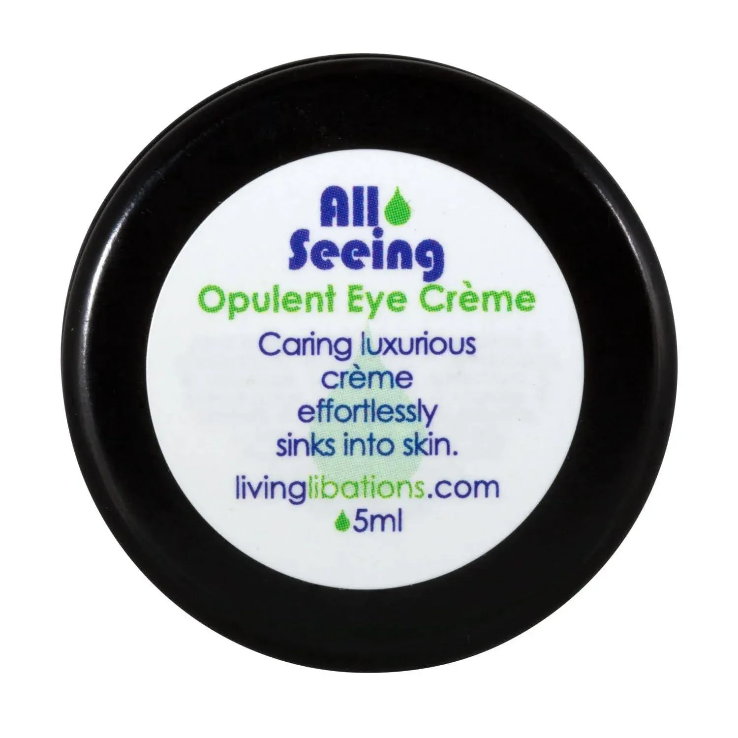 Living Libations - Organic All Seeing Opulent Eye Crme Natural, Wildcrafted ...