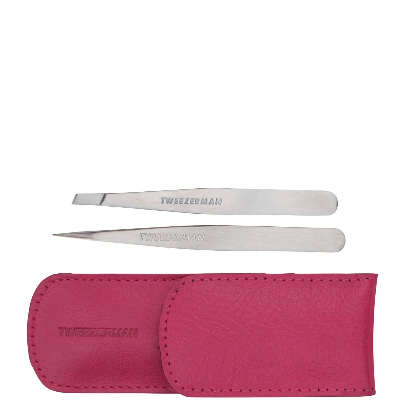 TWEEZERMAN Petite Set, Pink Case