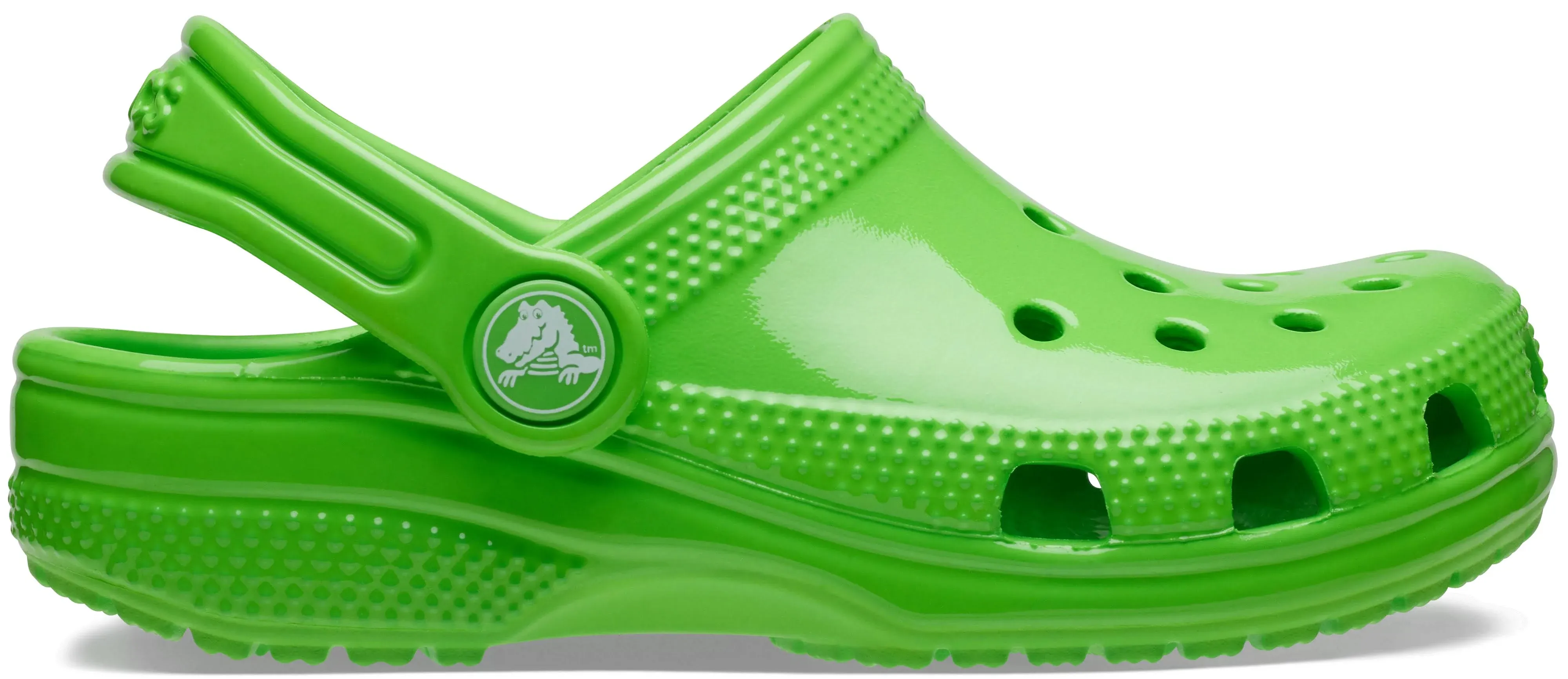 Crocs Classic High-Shine Clog - Baby / Toddler - Green Slime