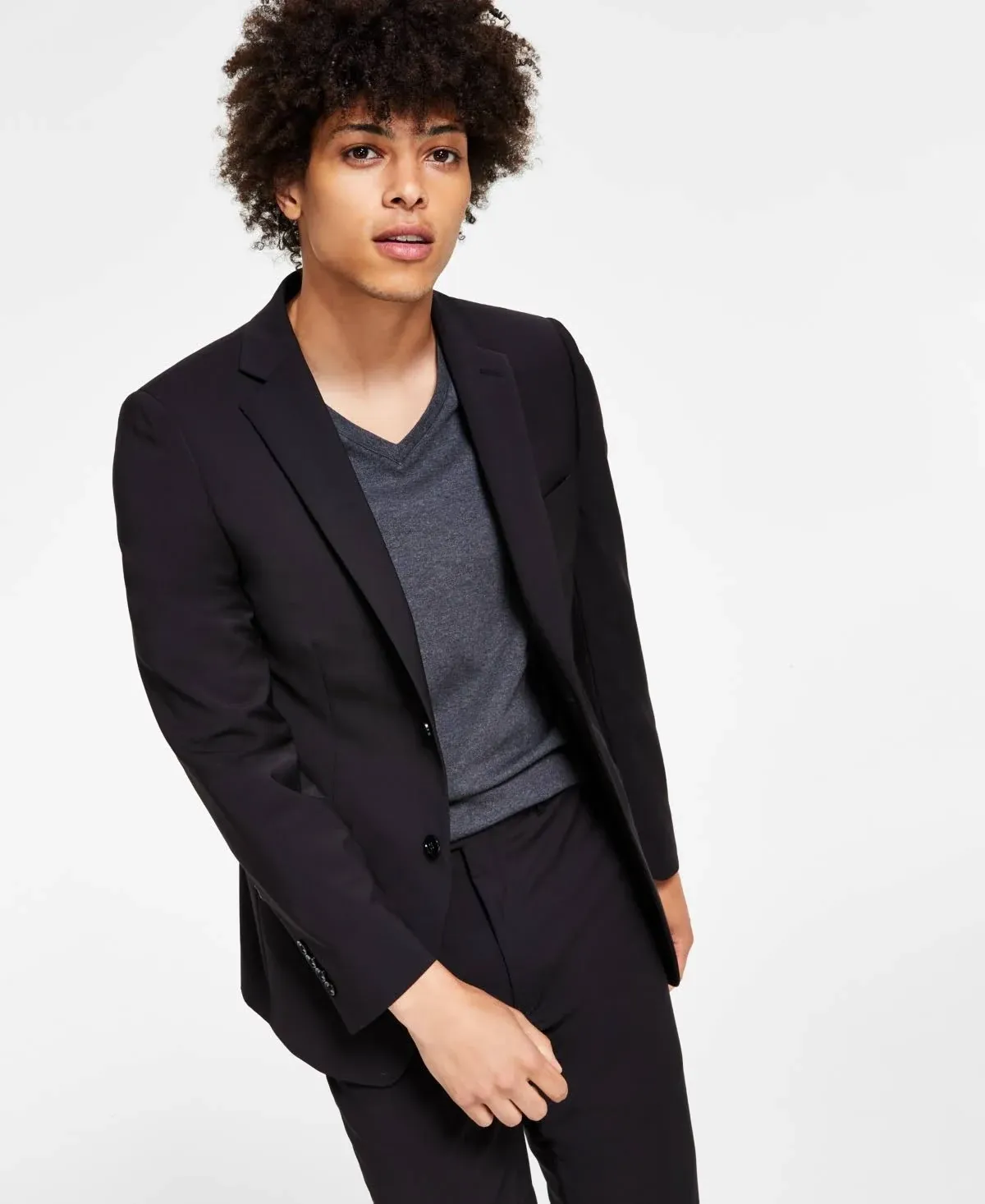 Calvin Klein Skinny Fit Men’s Suit Separates | Performance Stretch Fabric