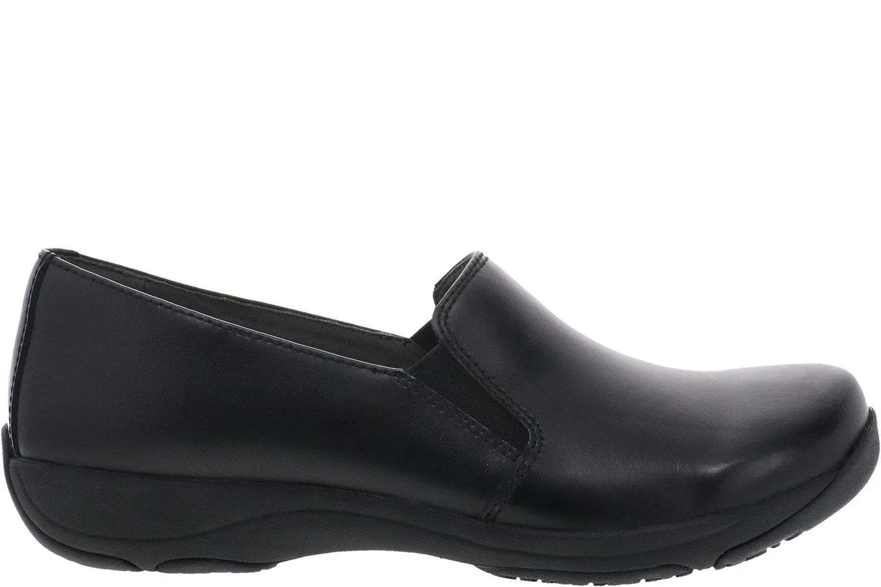 Dansko Women's Nora Black Leather Slip On Comfort Shoe 5.5-6 M US