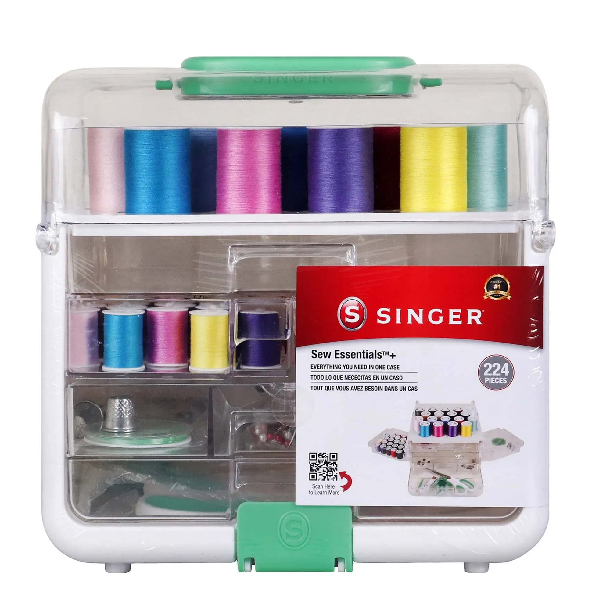 Sew Essentials™ Sewing Kit and Storage Case, 224 Pcs