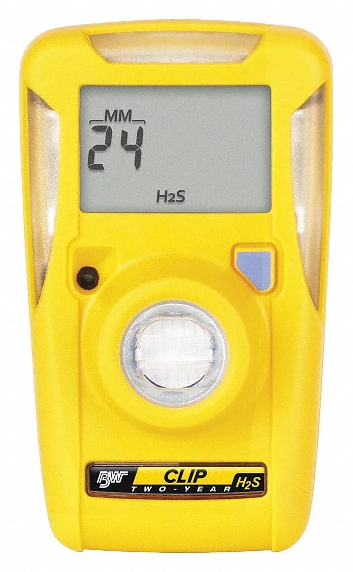 BW Technologies BWC2-H BW Clip Single Gas H2S Monitor