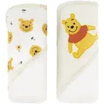 Disney Winnie The Pooh Hooded Baby Towel 2 Pack