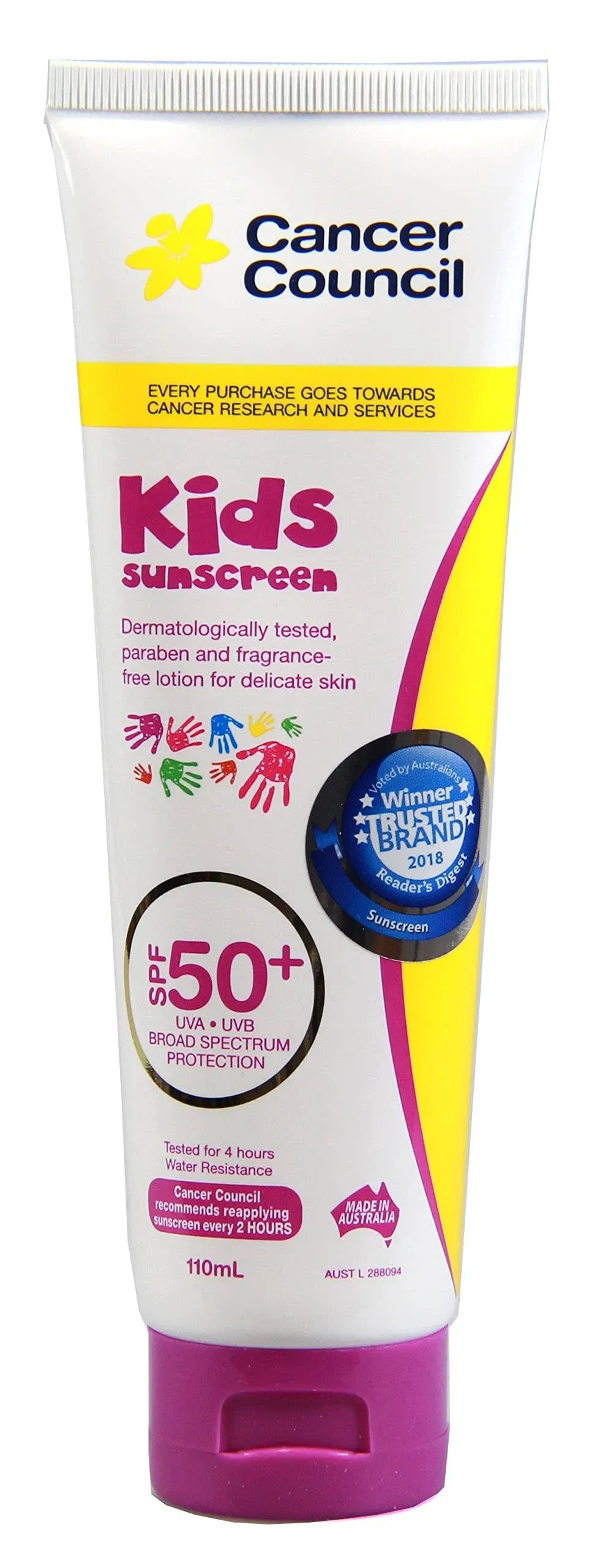 3 PACK OF Cancer Council Peppa Pig Kids Sunscreen SPF50+ Roll On 75ml