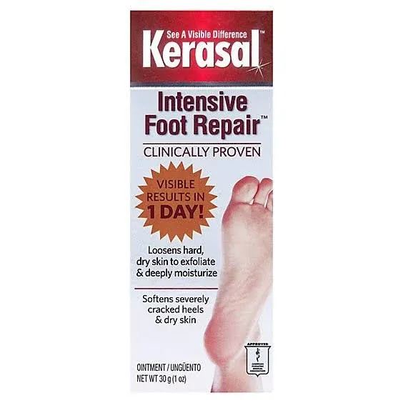 Kerasal Exfoliating Moisturizing Foot Ointment