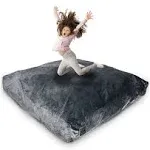 Milliard Crash Pad/Sensory Pad with Foam Blocks (Color: Grey)