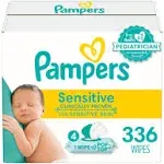 Pampers Baby Wipes Sensitive 336 ct