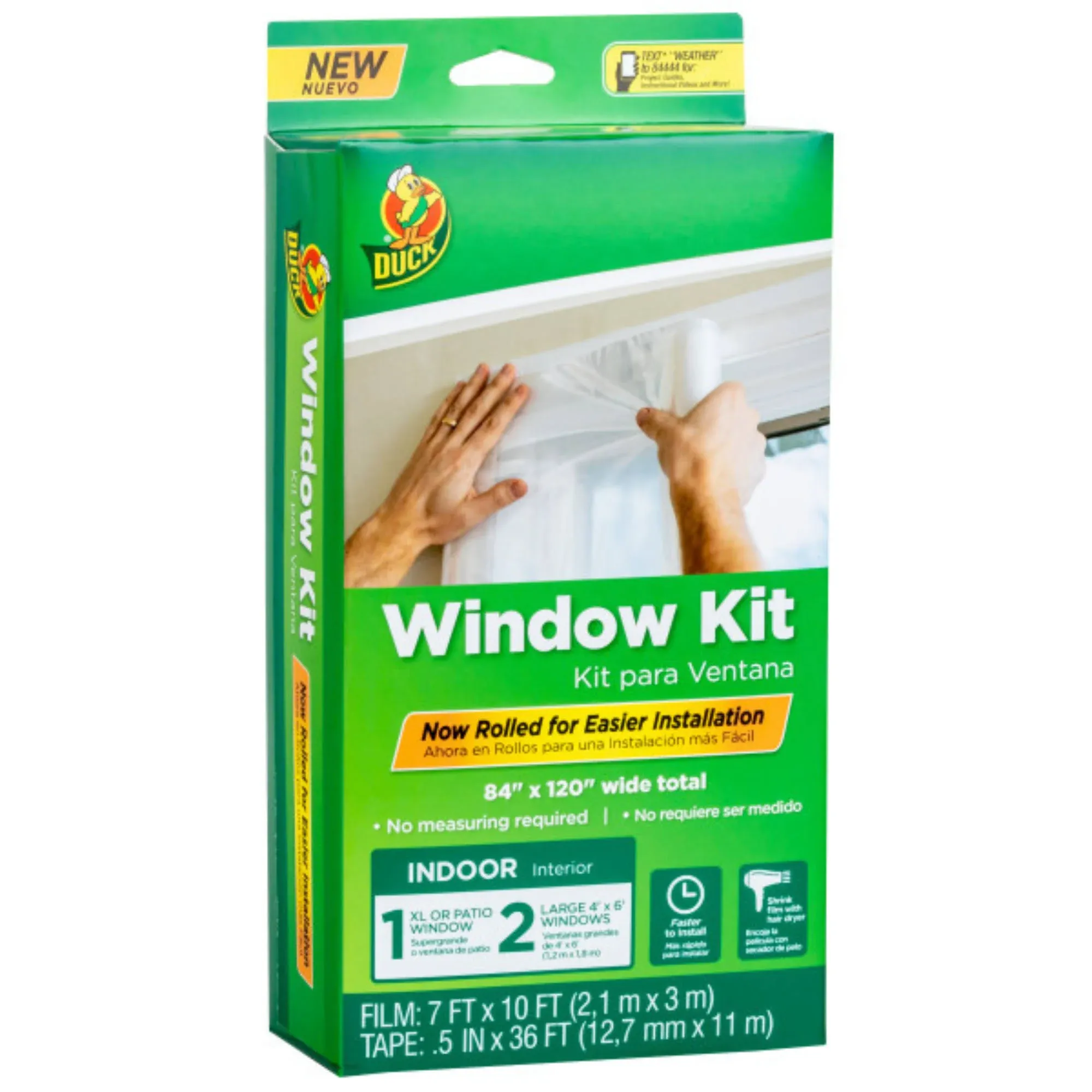 Duck Brand Rolled Window Insulation Kit