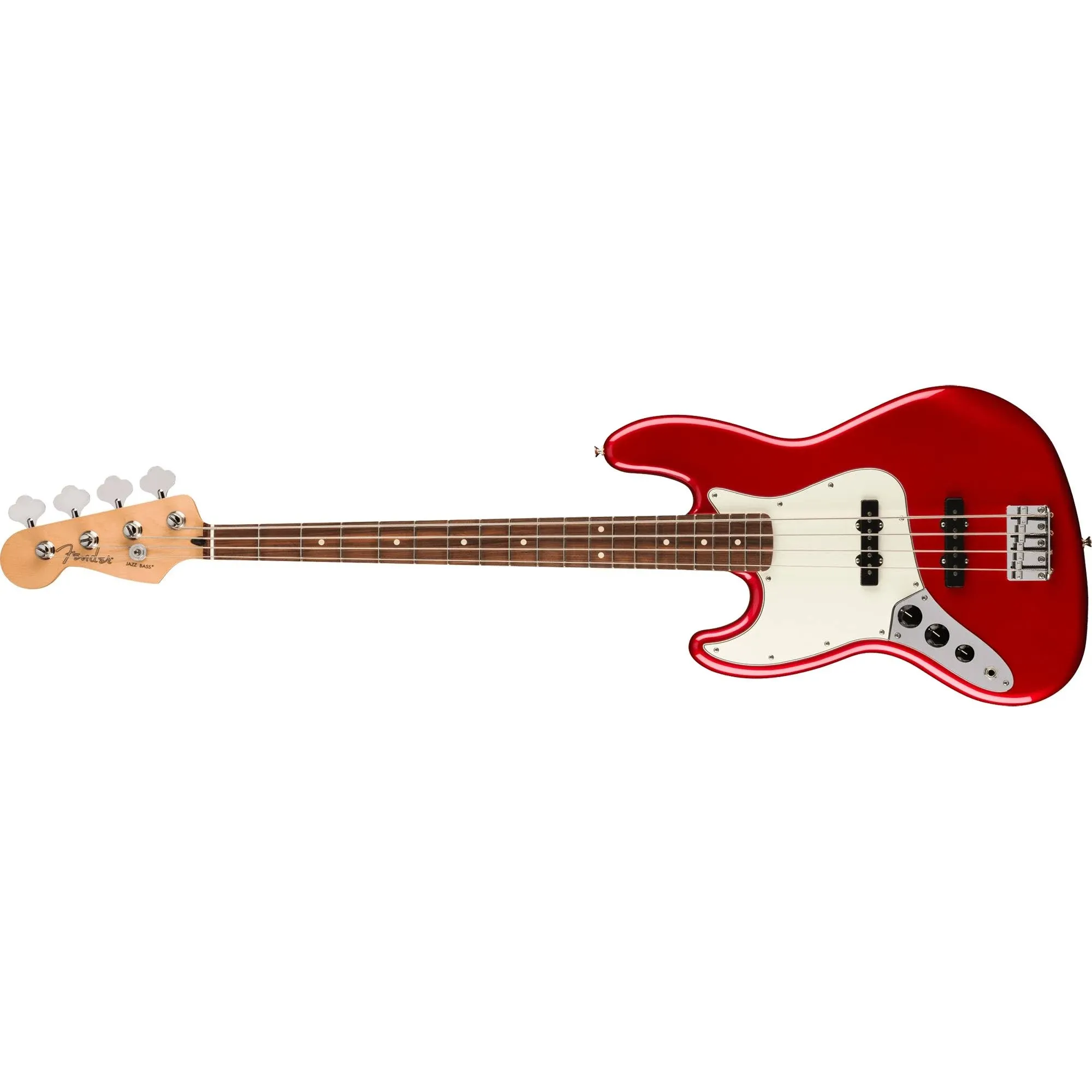 Fender Player Jazz Bass® Left-Handed, Pau Ferro Fingerboard, Candy Apple Red