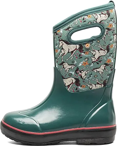 Bogs Girl's Classic II Awesome Unicorn Boots