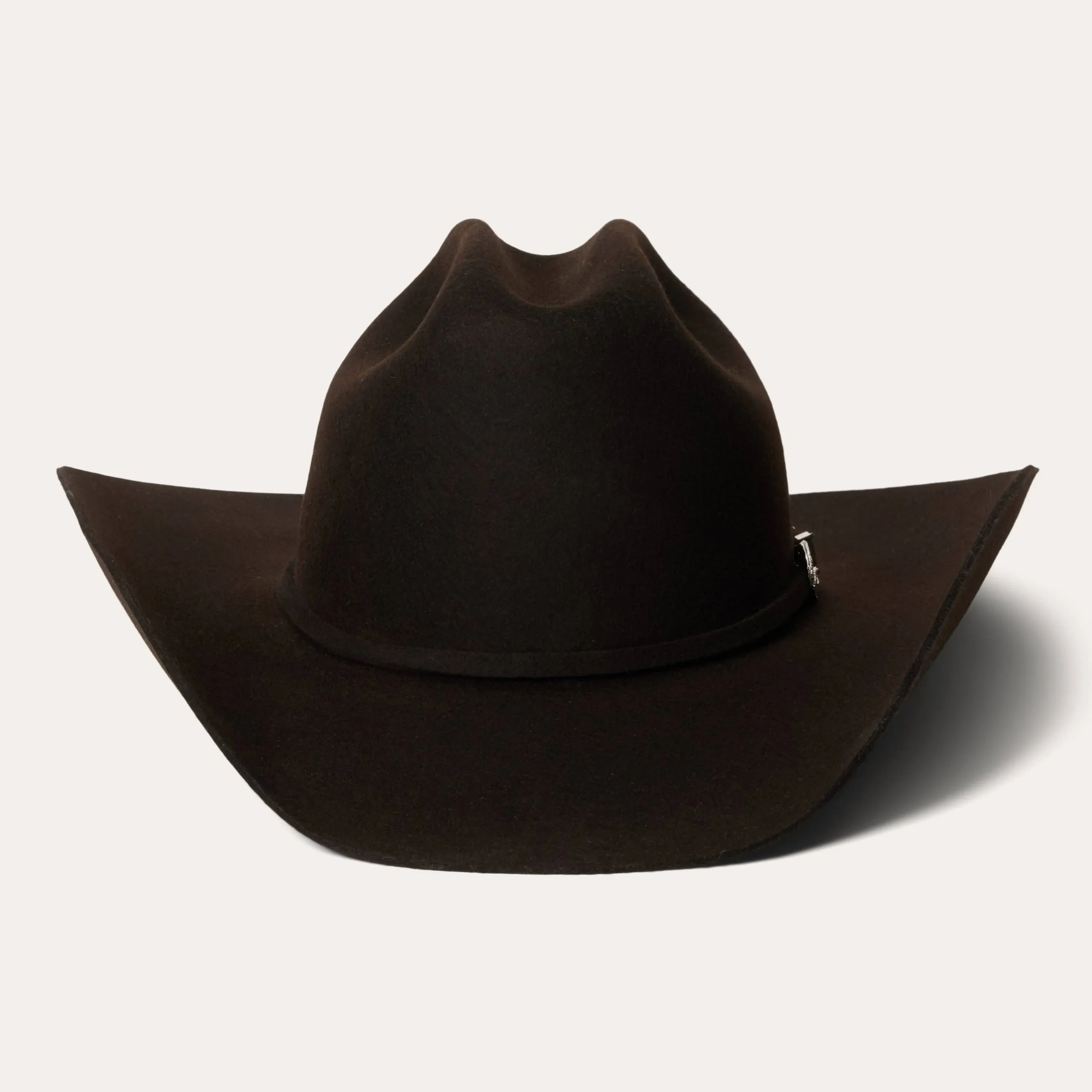 Stetson 75 Corral 4X Buffalo Fur Hat - Chocolate