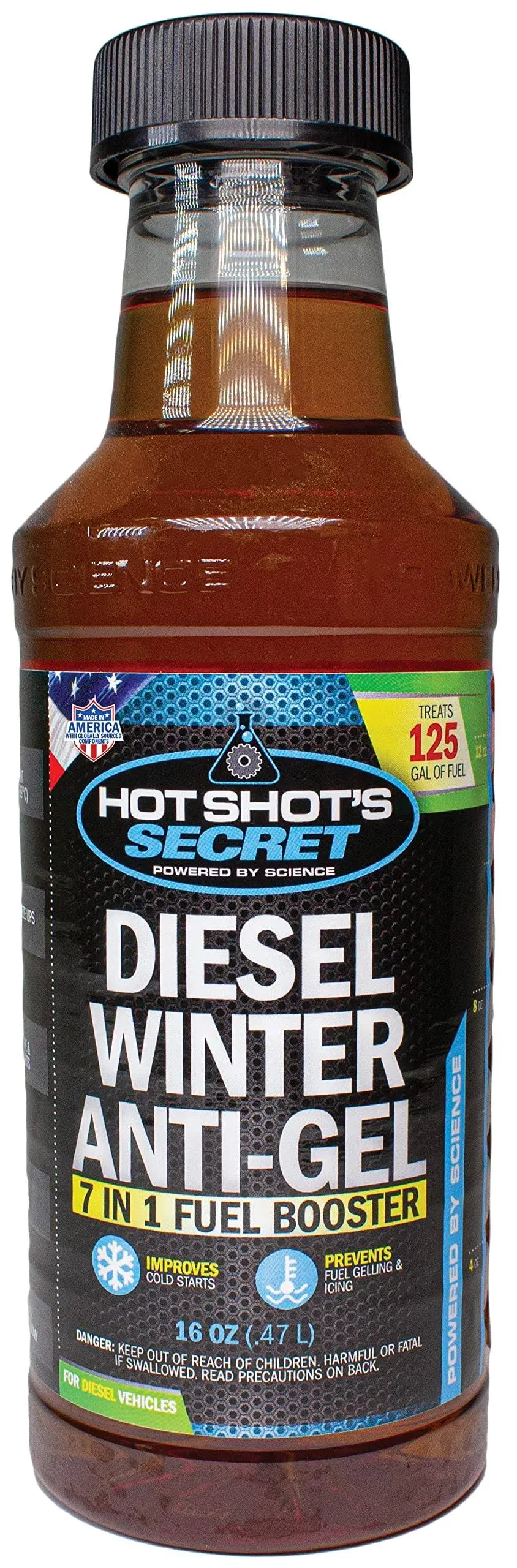 Hot Shots P403316Z 16 oz Diesel Winter Round Anti-Gel