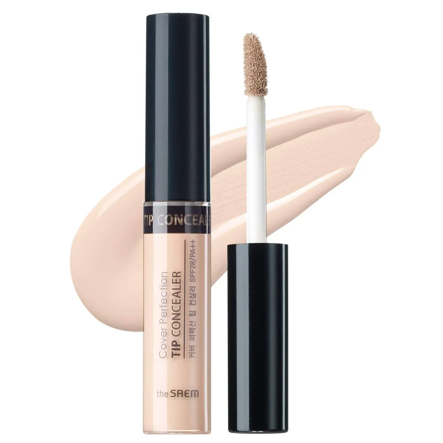 THE SAEM Cover Perfection Tip Concealer Liquid Multi-Use Concealer Full Cover...