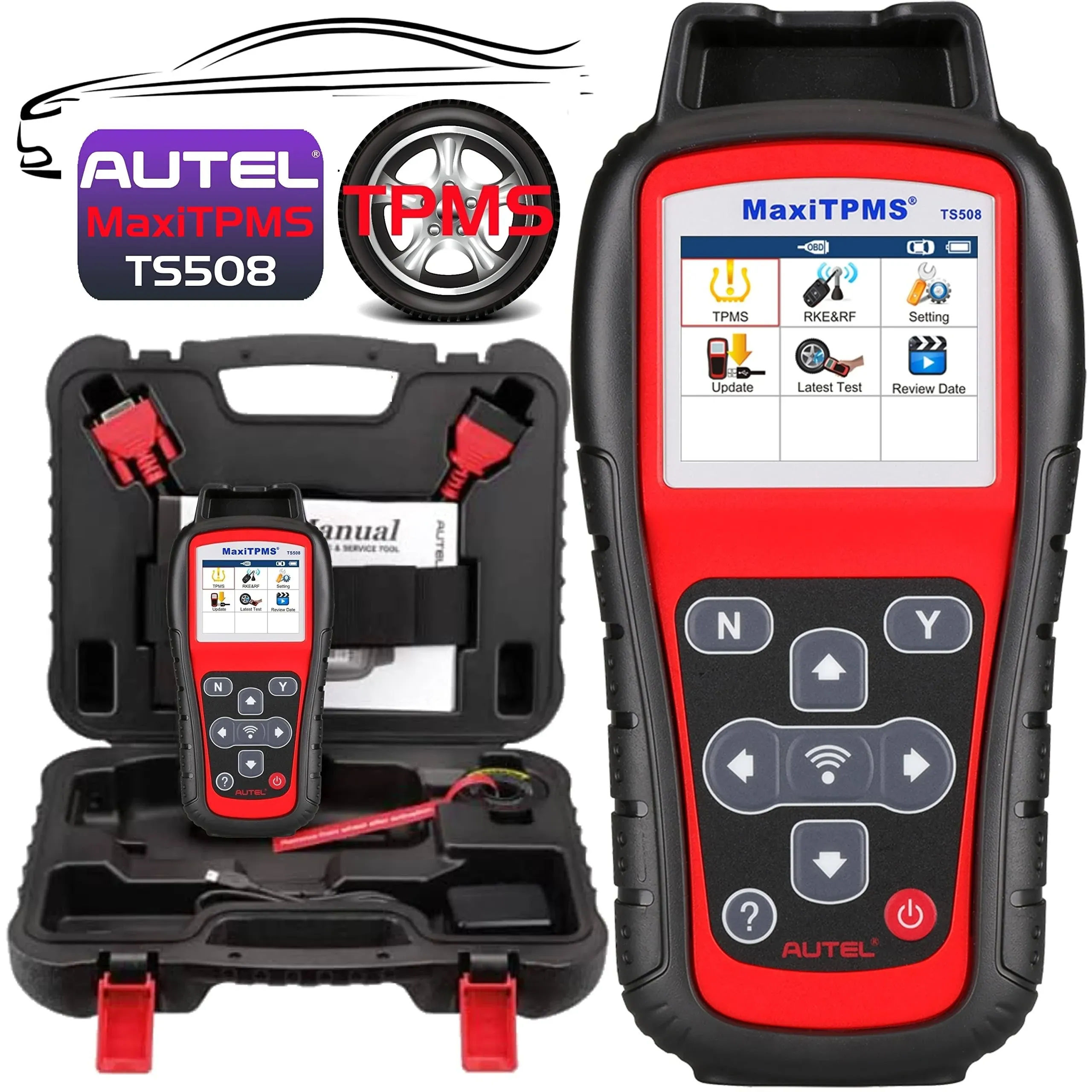 Autel MaxiTPMS TS508 TPMS Relearn Tool