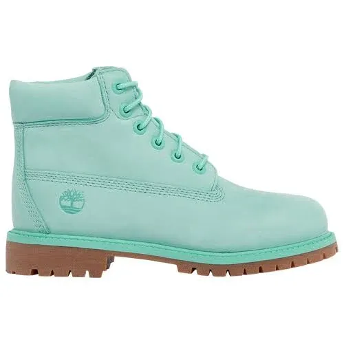 Timberland Boys 6" Premium 50th Anniversary - Shoes Teal/Teal Size 13.0