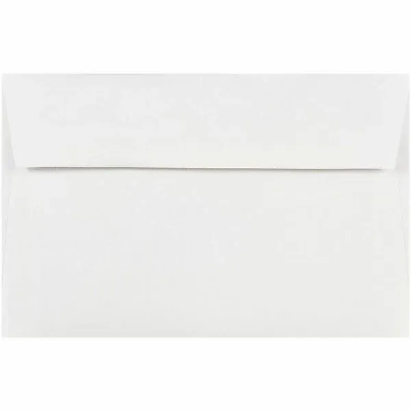 JAM Paper White A9 Invitation Envelopes