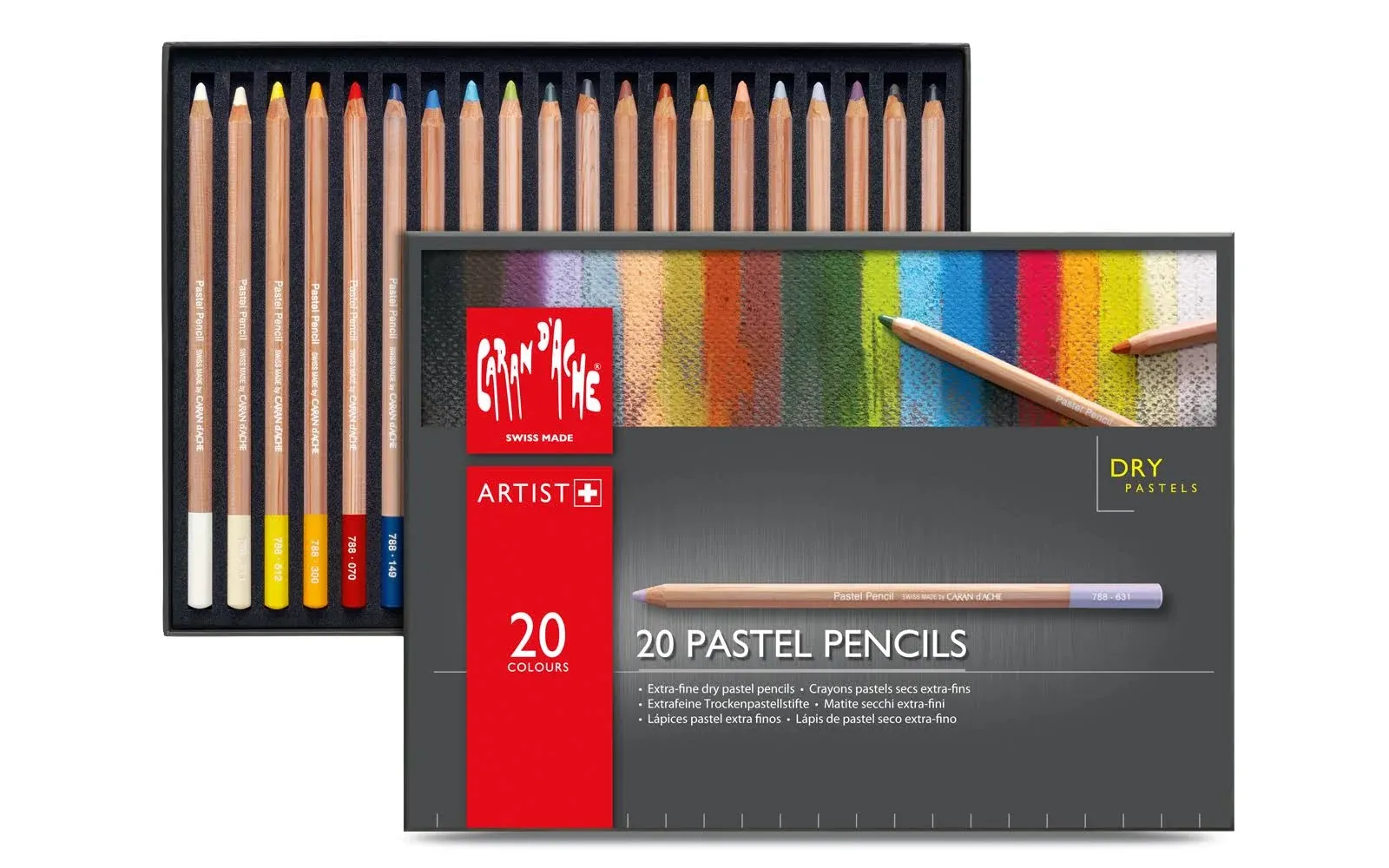 Set of 20 Pastel Pencils (788.320)