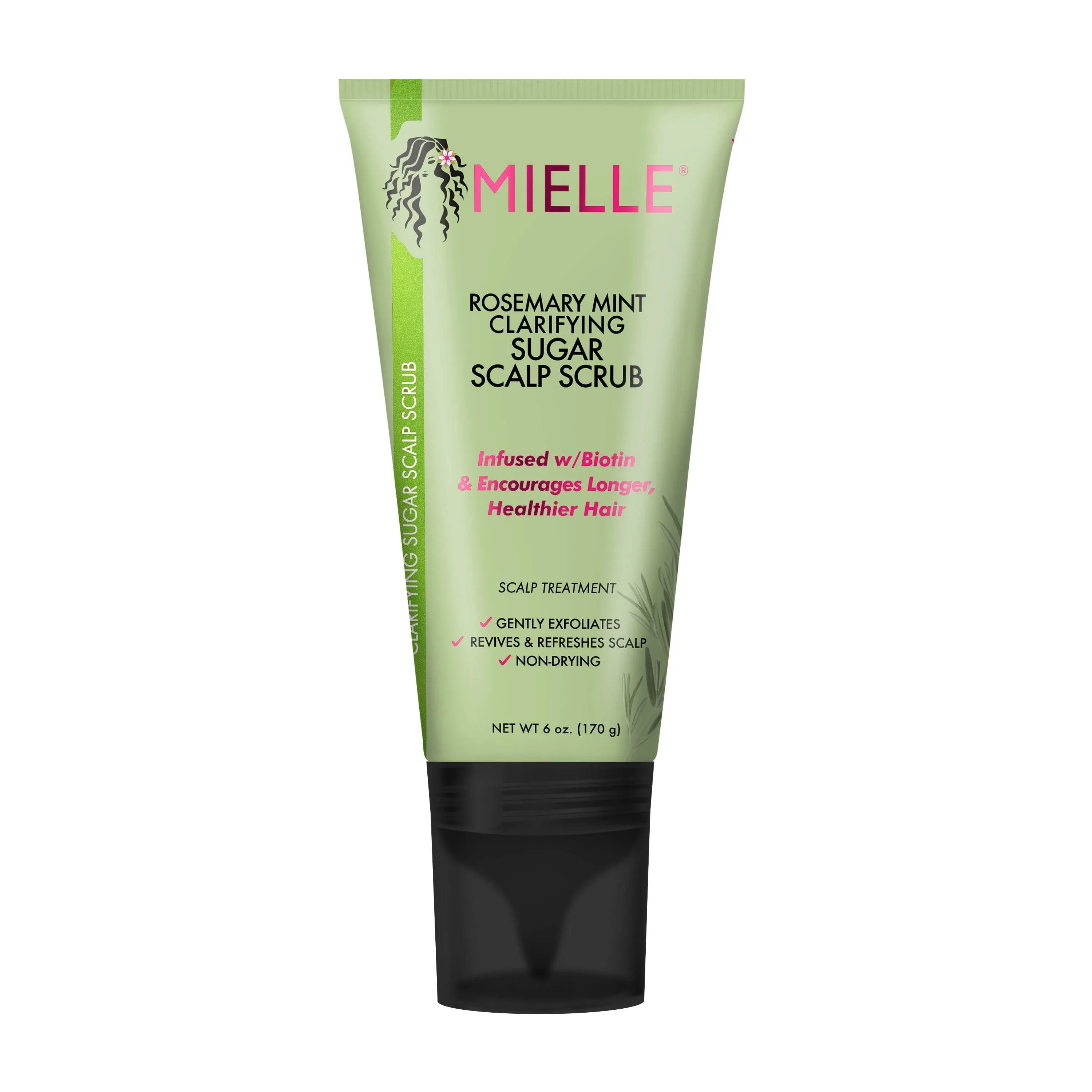 Mielle Clarifying Sugar Rosemary Mint Scalp Scrub 6 oz