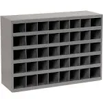 Durham 359-95, 40 Opening Bin with Slope Shelf Design, 33.75&#034; x 12&#034; x 23.875&#034;