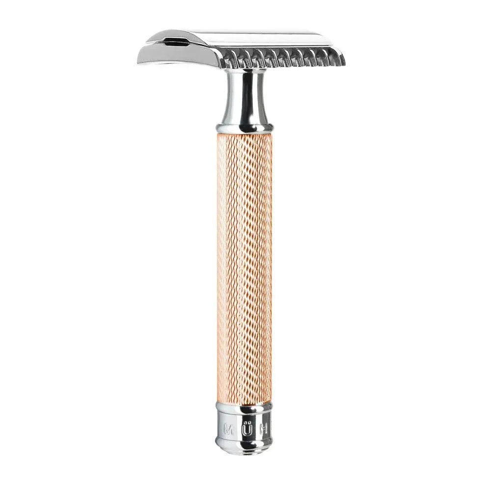 MUHLE R41 Rosegold Open Comb Safety Razor