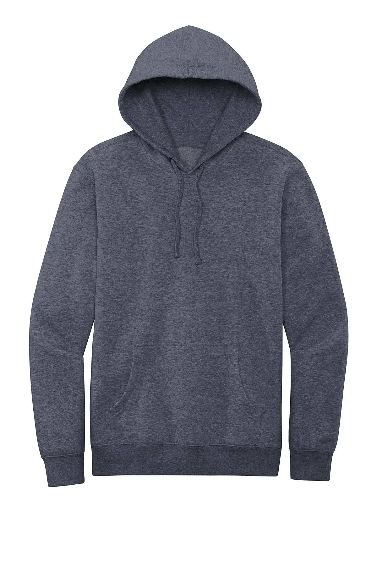 District DT6100 V.I.T. Fleece Hoodie - Heathered Navy - S