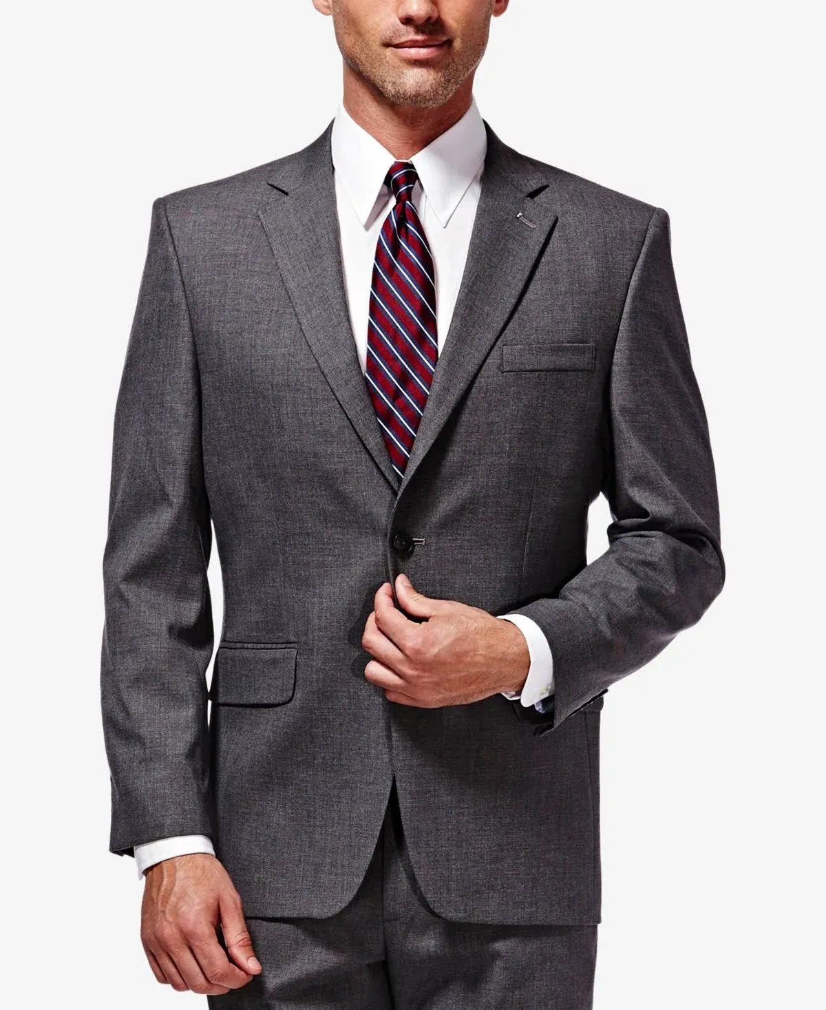 J.M. Haggar Men's Premium Classic-Fit Stretch Suit Jacket