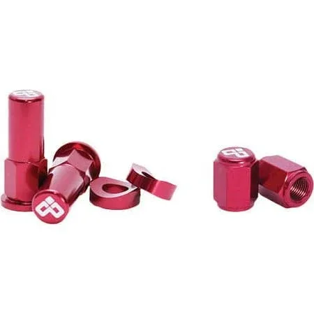 Dubya Rim Lock Nut & Valve Cap Kit