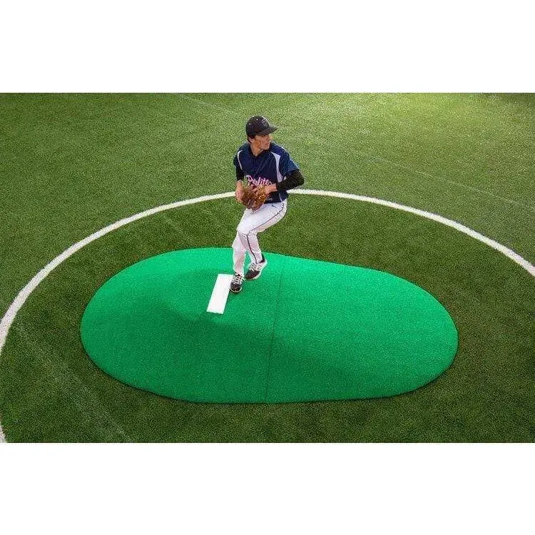 Portolite 2 Piece 10" Baseball Portable Pitching Mound TPM95502PC, Red