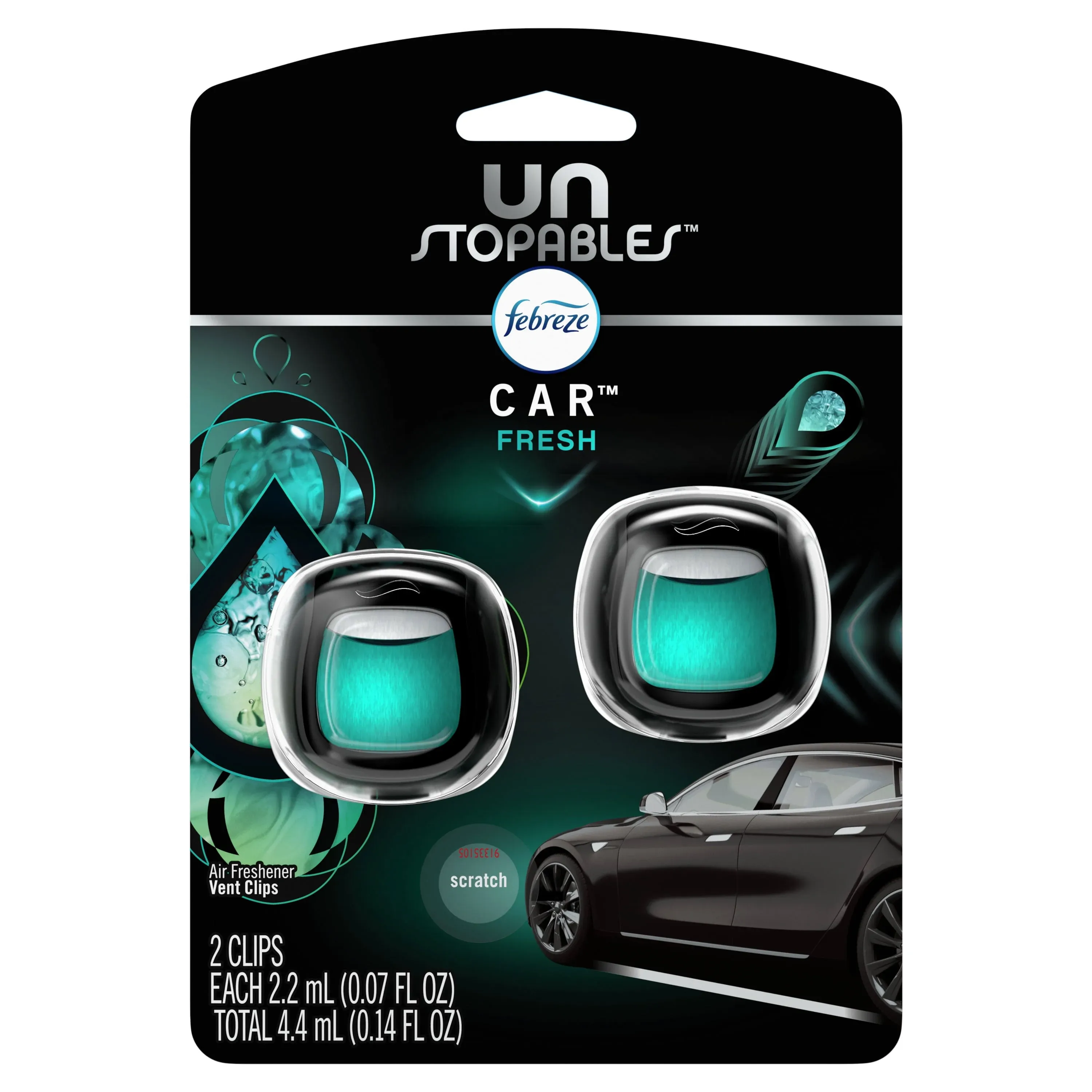 Febreze Unstopables Car Air Freshener Vent