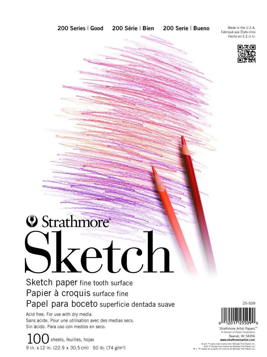 Strathmore 5.5 inch x 8.5 inch Tape Bound Sketch Pad