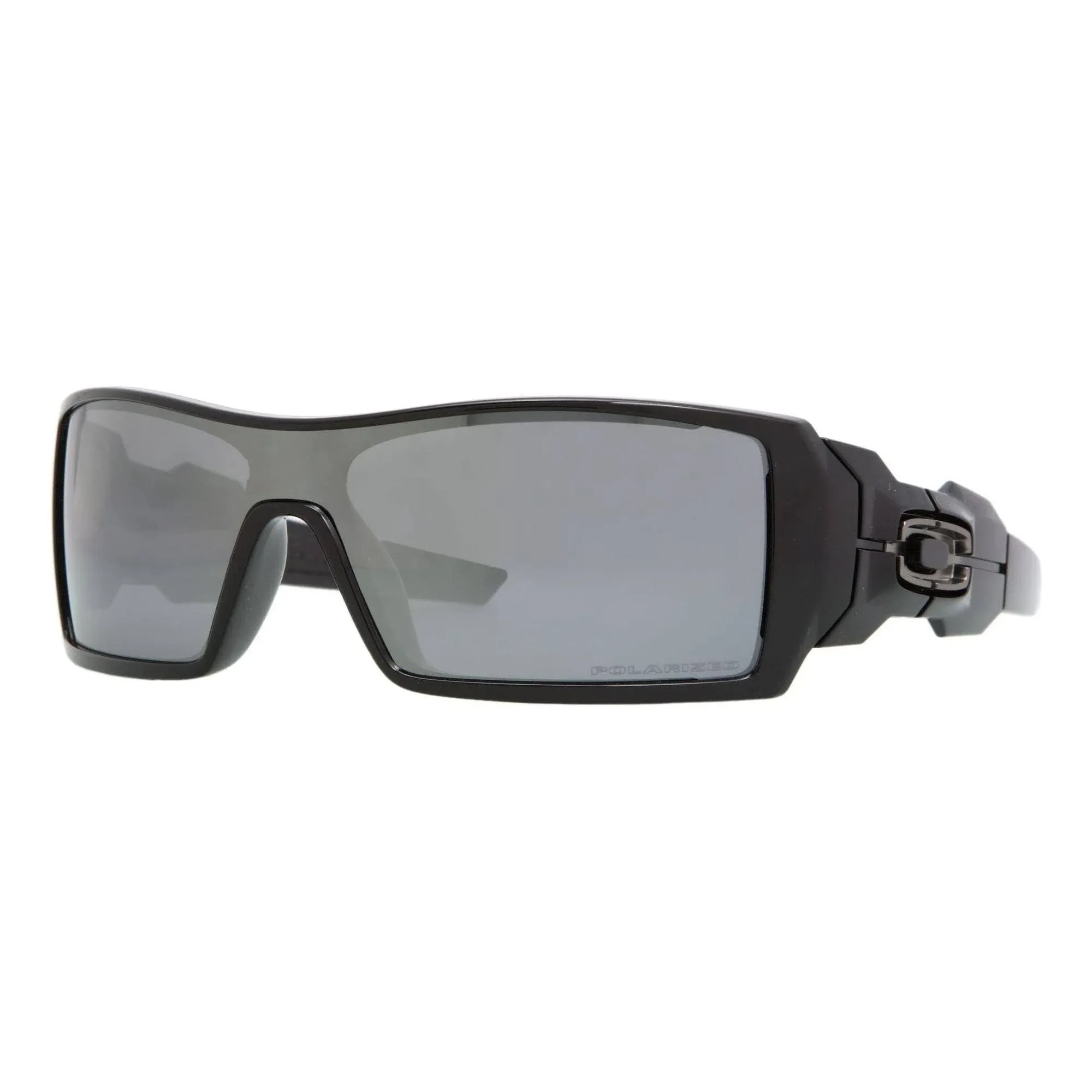 OAKLEY OIL RIG POLISHED BLACK IRIDIUM POLARIZED SUNGLASSES OO9081 26-203 NEW