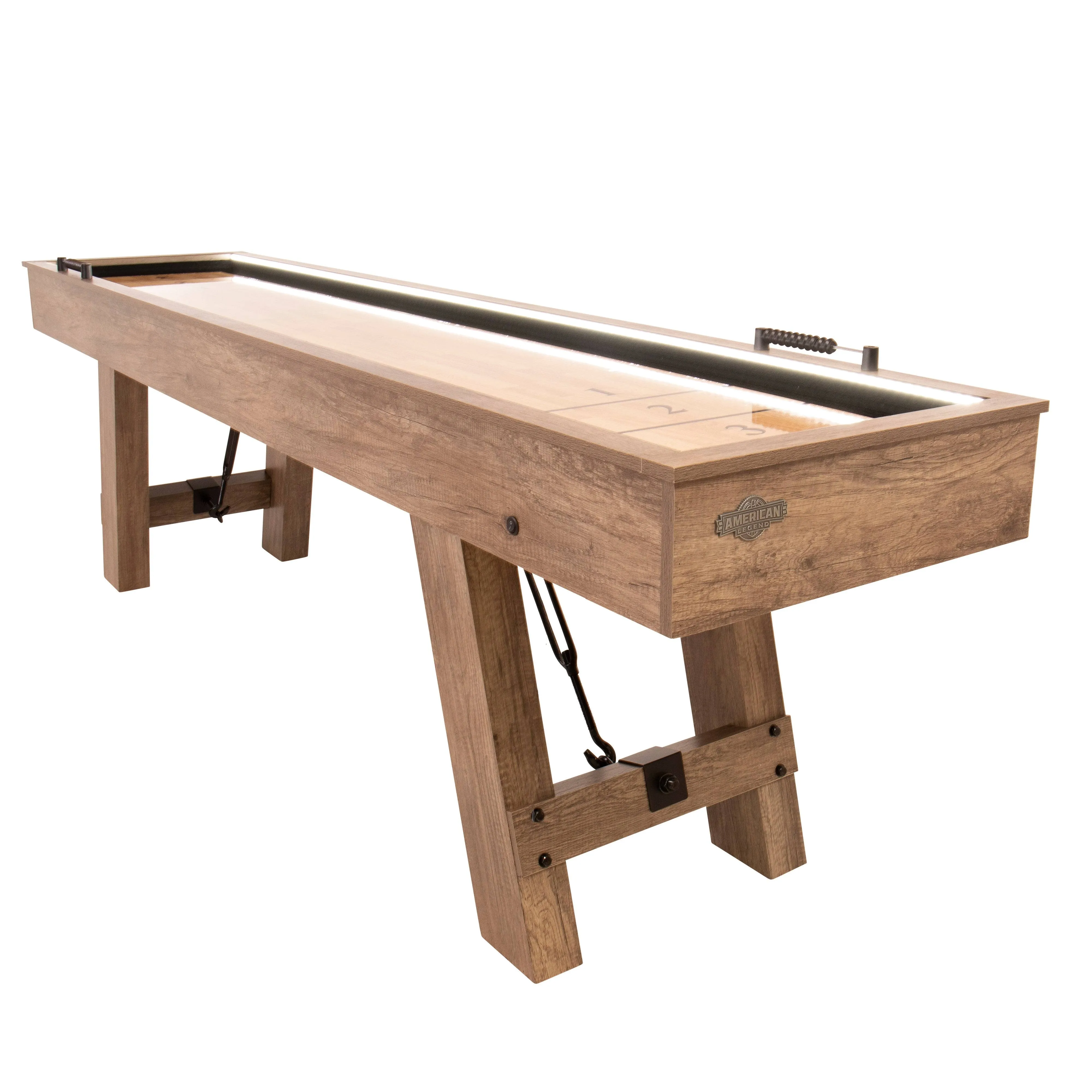 Atomic 9' Platinum Shuffleboard Table