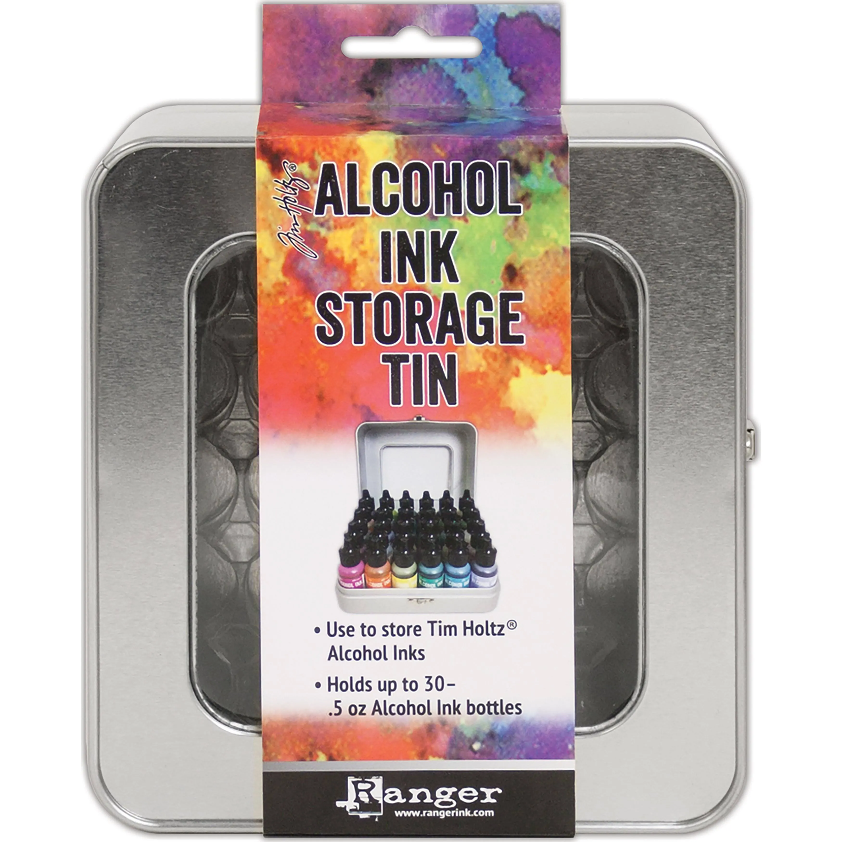 Tim Holtz Alcohol Ink Storage Tin - Ranger