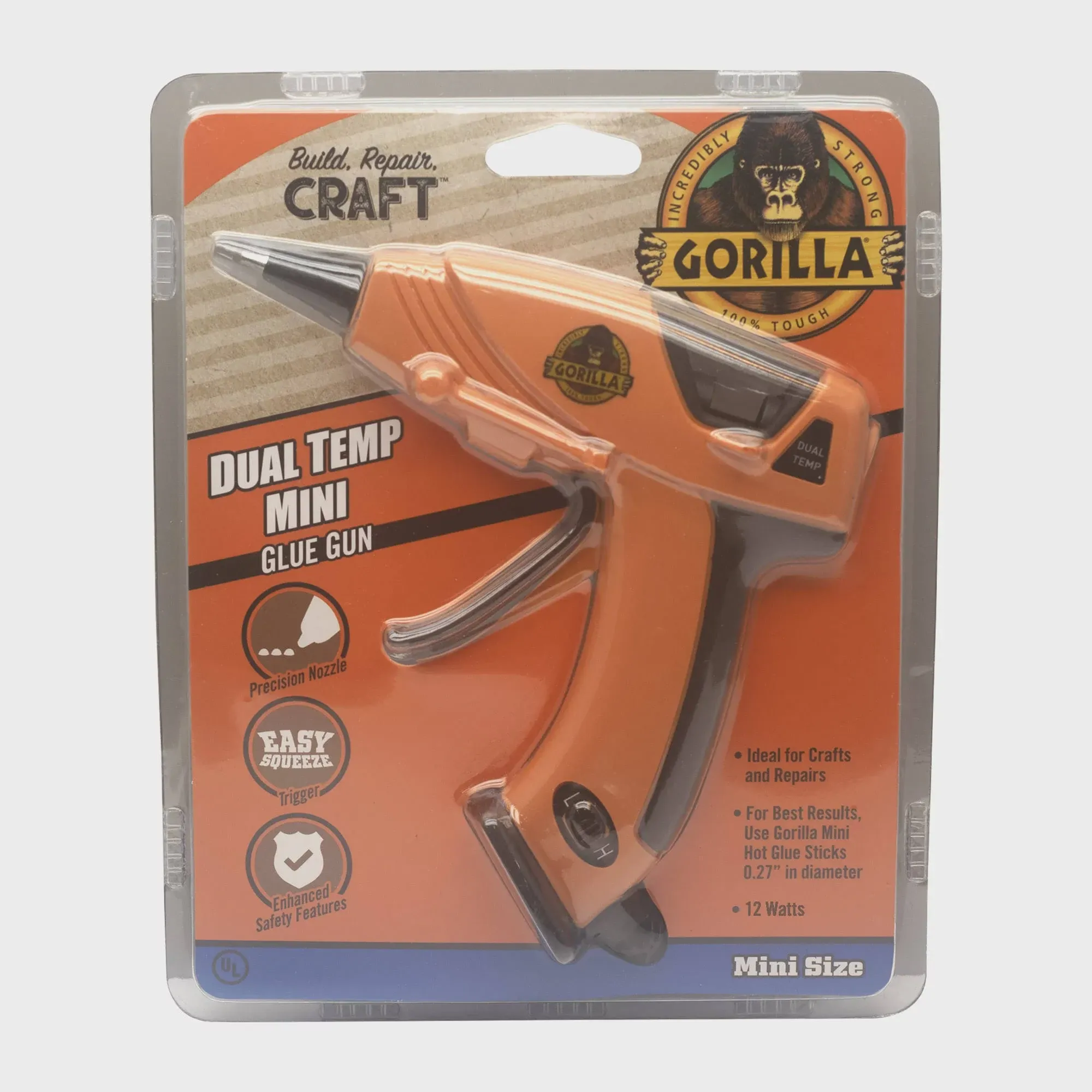 Gorilla - 8401502 - 20 watt Dual Temperature Mini Glue Gun