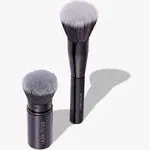 LAURA GELLER NEW YORK Retractable Airbrush Kabuki Brush for All Face Makeup & Foundation for Liquid, Cream and Powder Face Makeup With Aluminum Handle