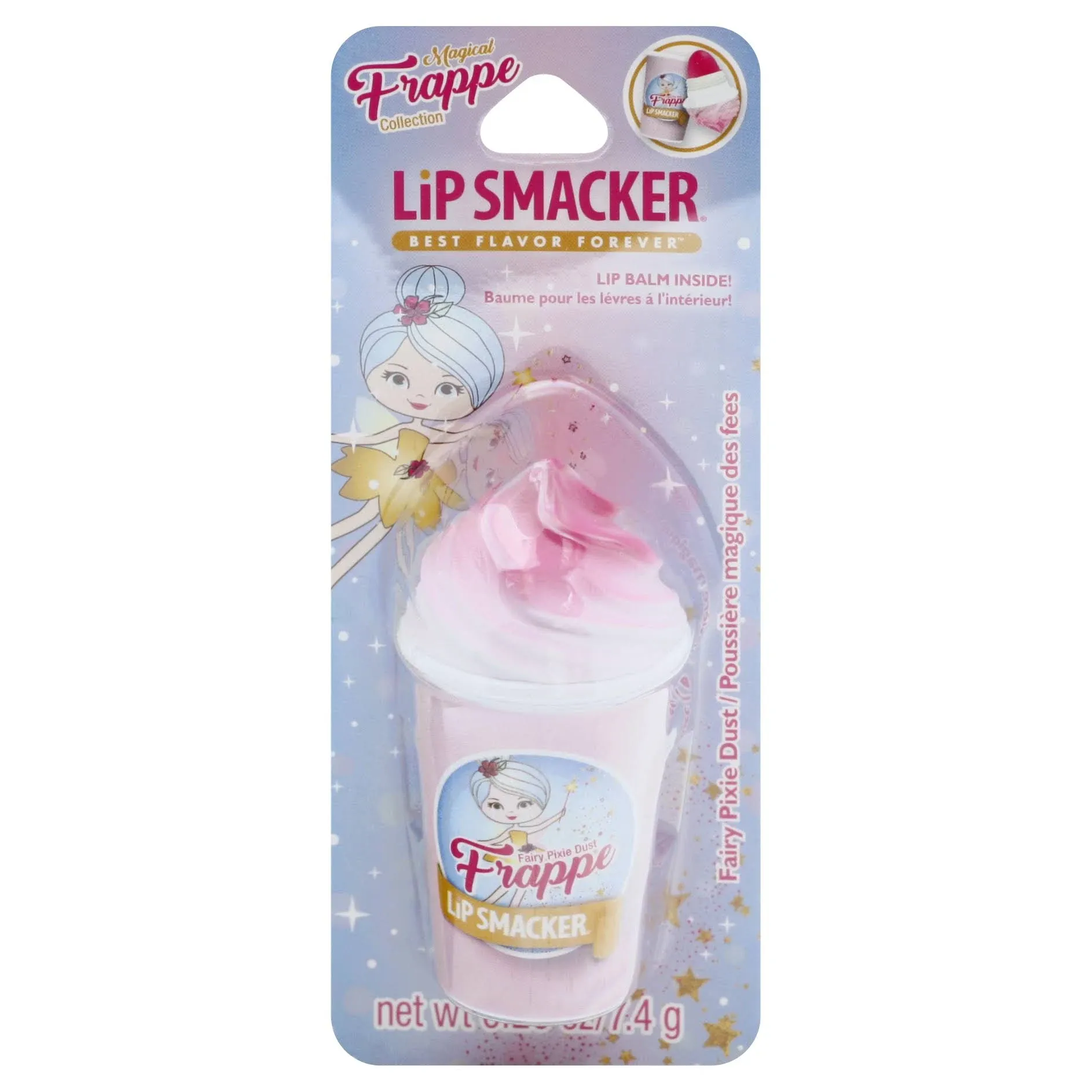 Lip Smacker Magical Frappe Collection Lip Balm, Fairy Pixie Dust - 0.26 oz