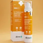 The Derma Co 1% Hyaluronic Sunscreen Aqua Ultra Light Gel with SPF 50 PA++++,50g