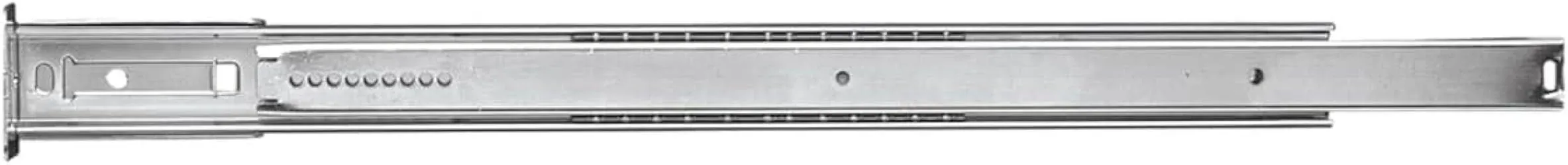 Hickory Hardware 20 in. Cadmium Center Mount Drawer Slide