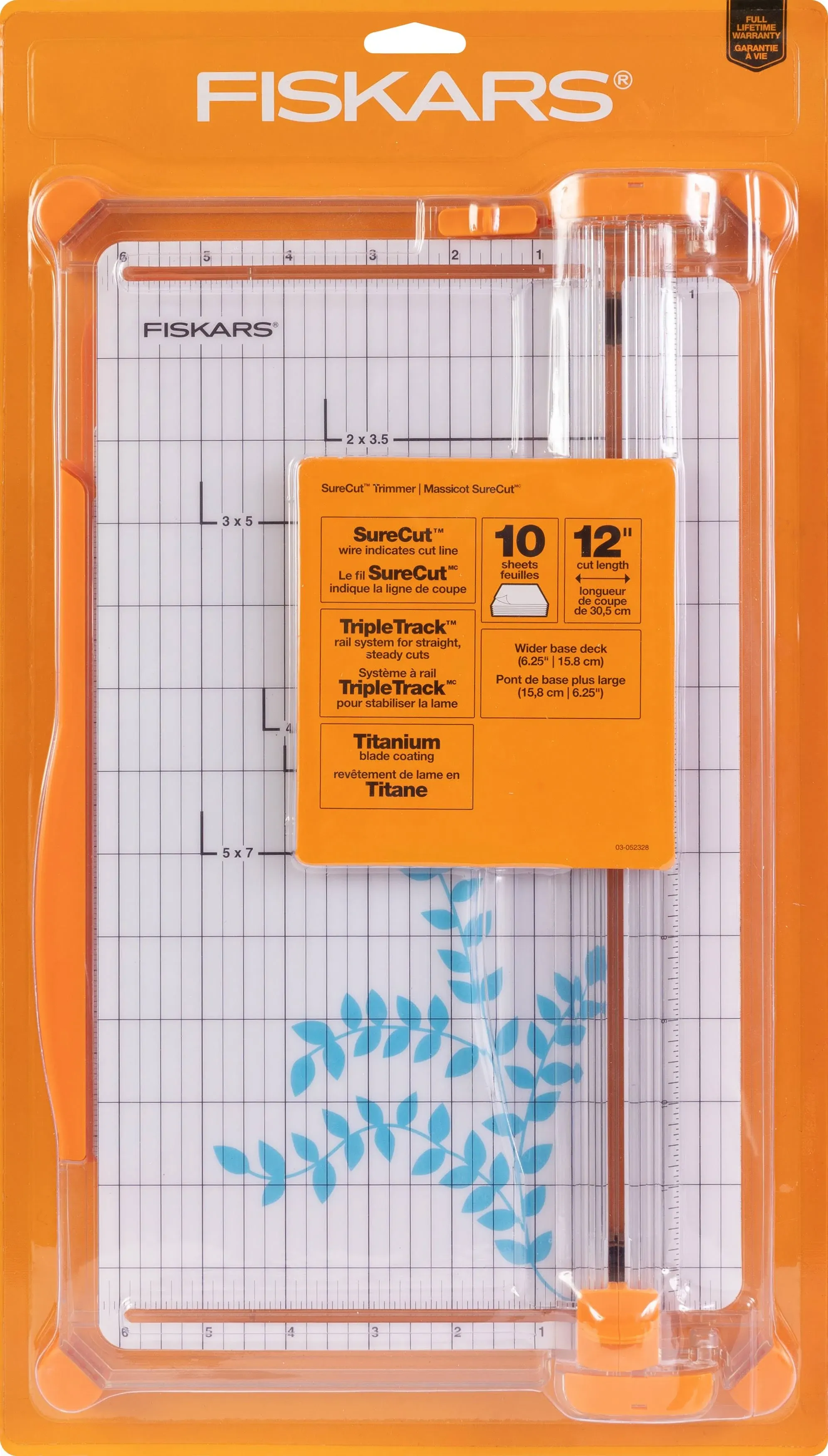 Fiskars SureCut Card Making Paper Trimmer 9"