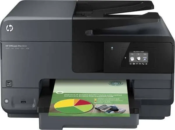 HP Officejet Pro 8610 Color Inkjet All-in-One Printer A7F64A