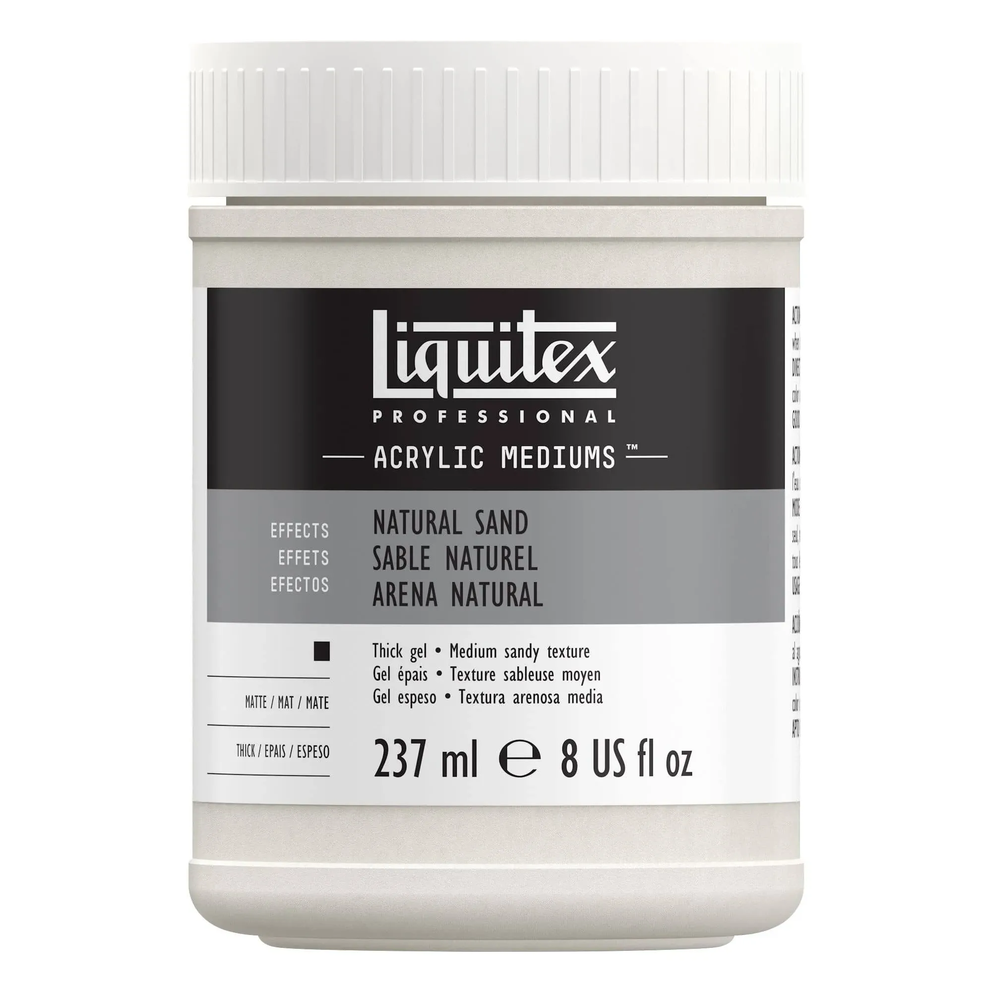 Liquitex Natural Sand Acrylic Texture Gel 8oz