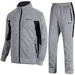 TBMPOY Men's Tracksuit Athletic Sports Casual Full Zip Sweatsuit