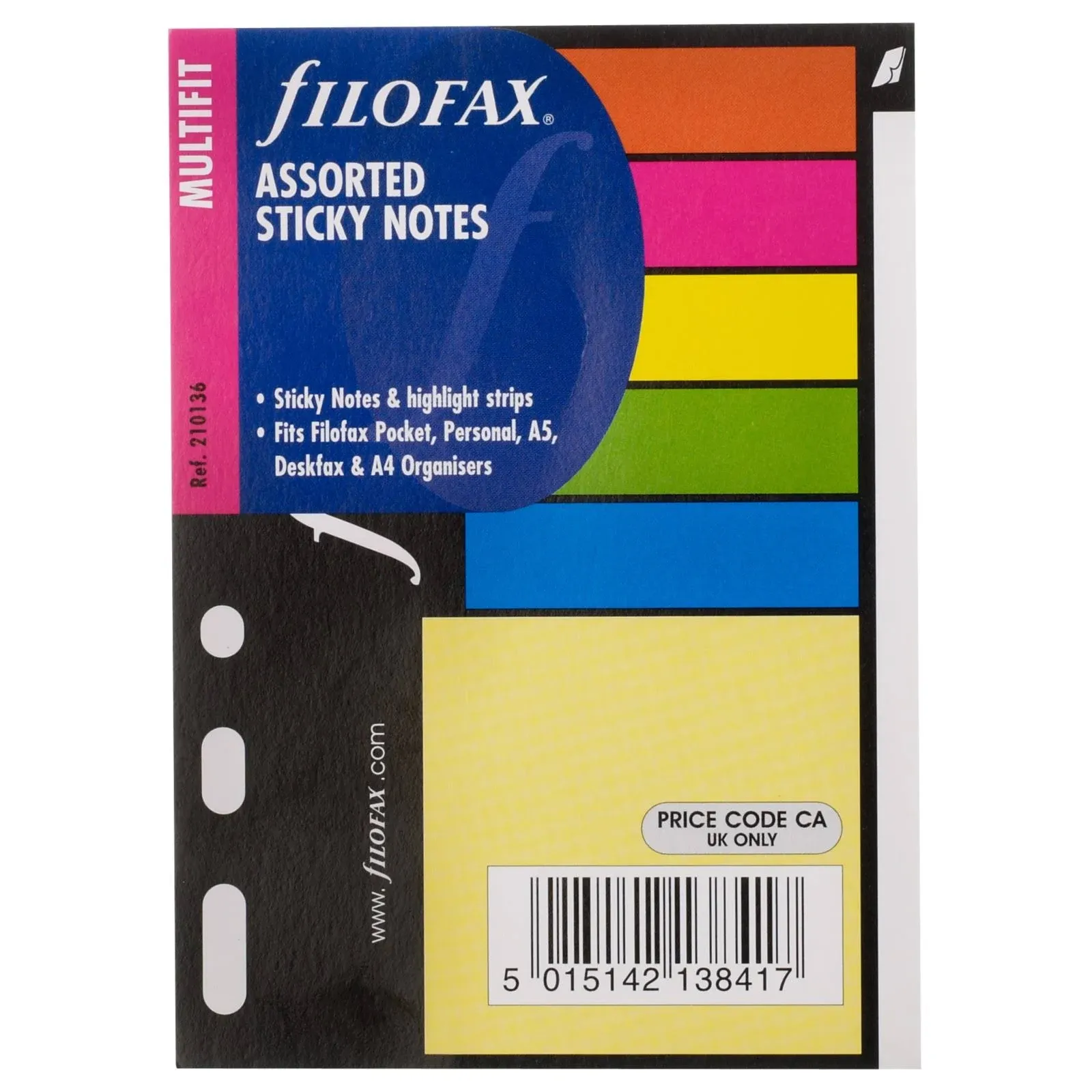 Replacement  Pocket Memo Assorted Stickers | Filofax