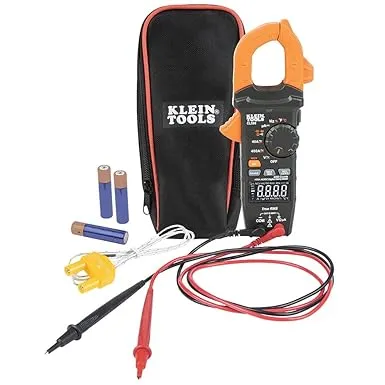 Klein Tools CL390 AC DC Digital Clamp Meter Auto-Ranging 400 Amp