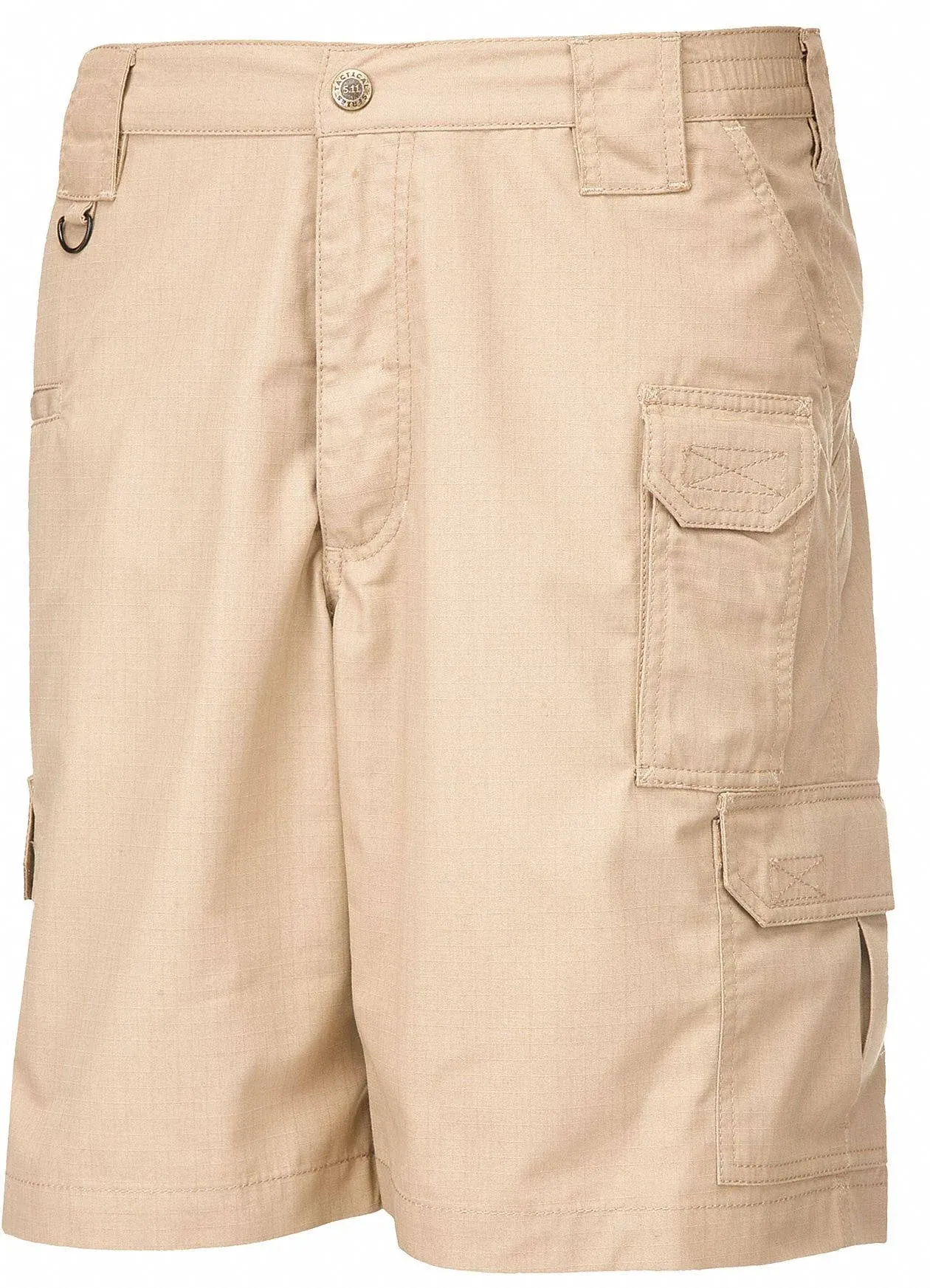 5.11 TACTICAL Taclite Shorts: 40 in, 40 in Fits Waist Size, 9 in Inseam, Coyote