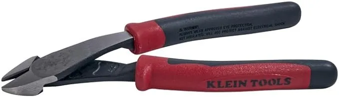 Klein Tools J248-8 Journeyman Diagonal Cutting Pliers, Angled