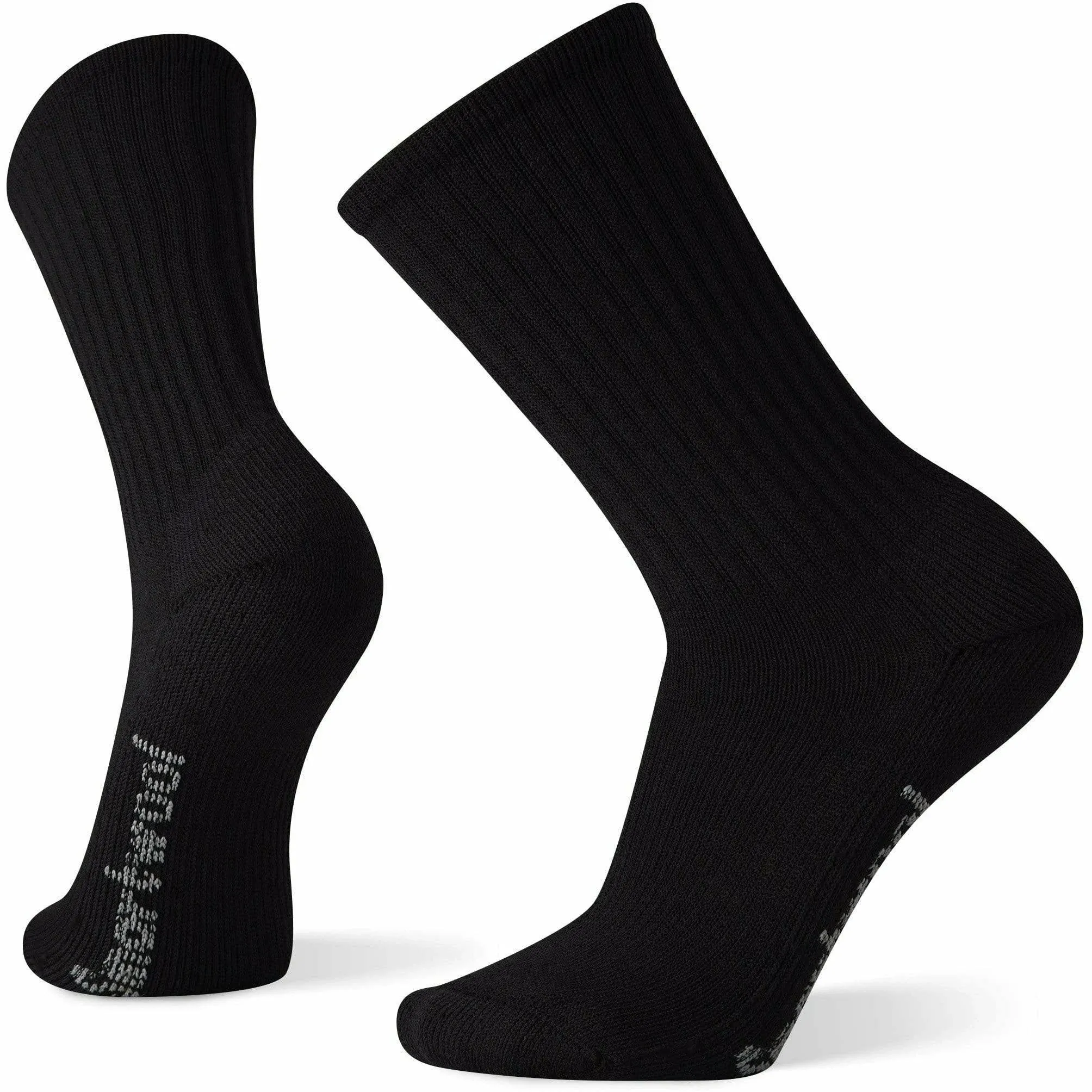 Smartwool Hike Classic Edition Light Cushion Solid Crew Socks Black / S